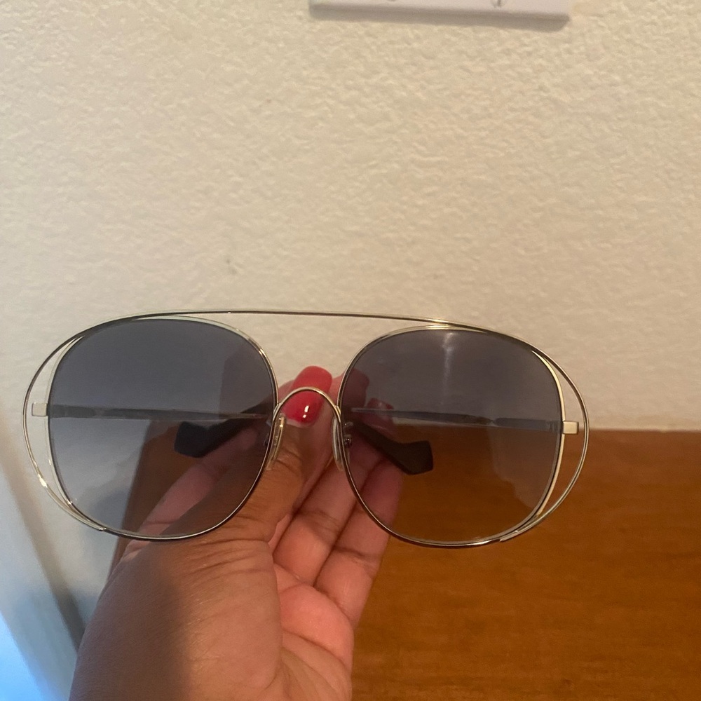 Loewe Gold Frame Aviator Sunglasses